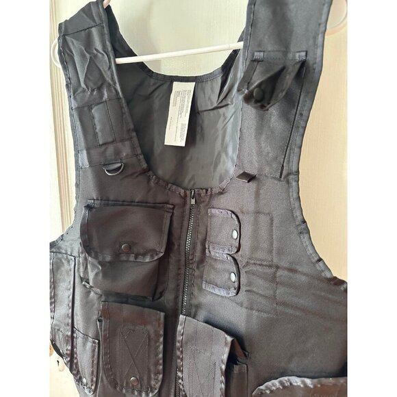 Adult size Large SWAT Cop Halloween costume vest - Picture 3 of 7